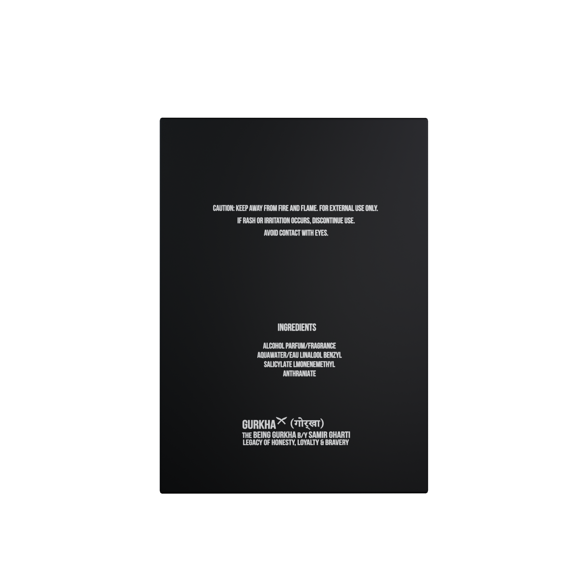 WARRIOR'S SPIRIT - 100ML | EAU DE PARFUM