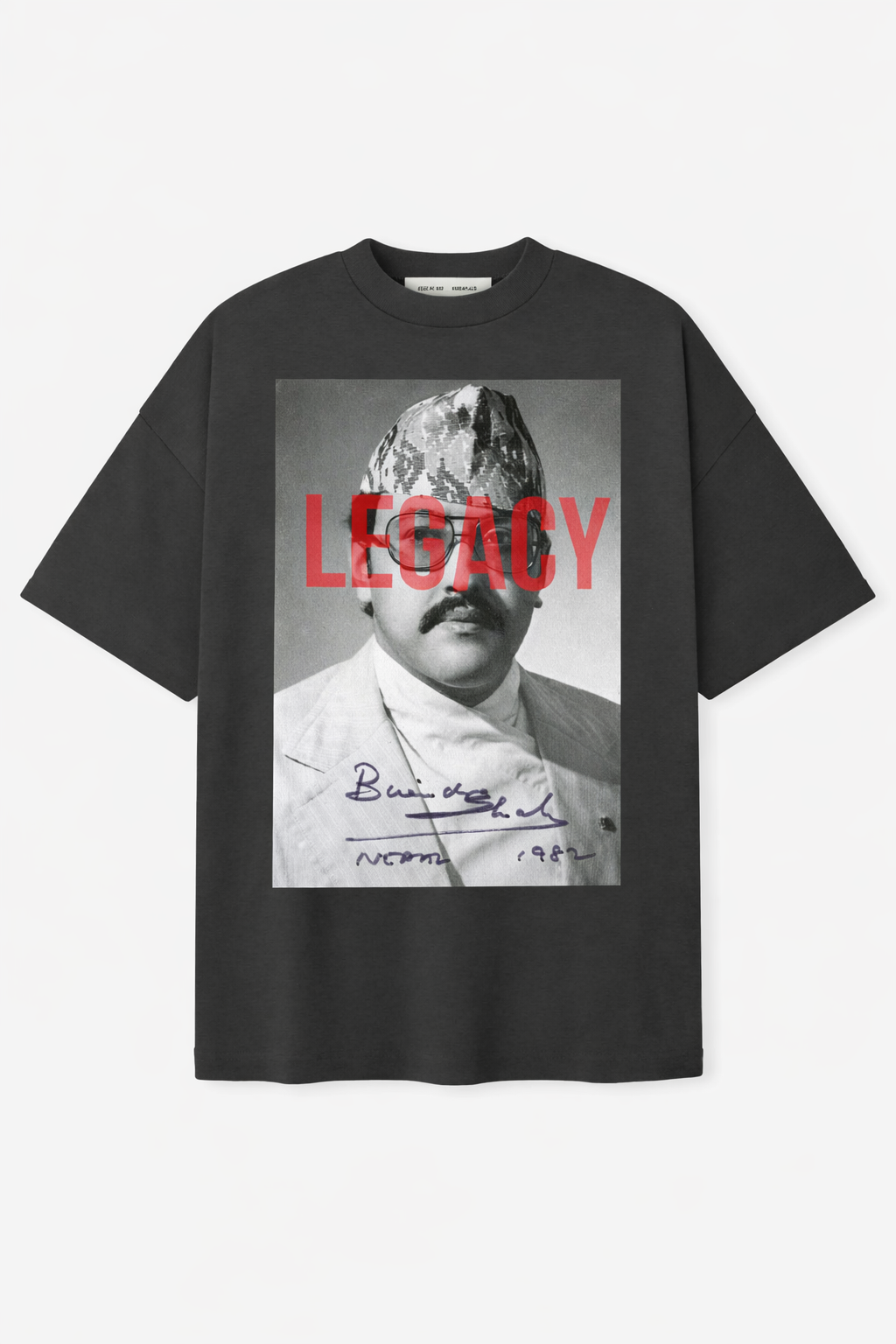 Being Gurkha T-Shirt Size Chart