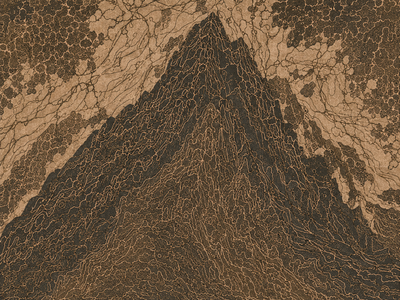 Reveals mountain ridgelines.