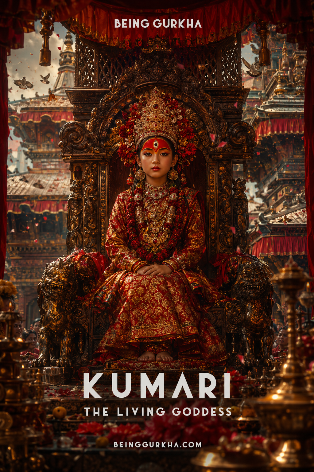 Kumari T-shirt detail