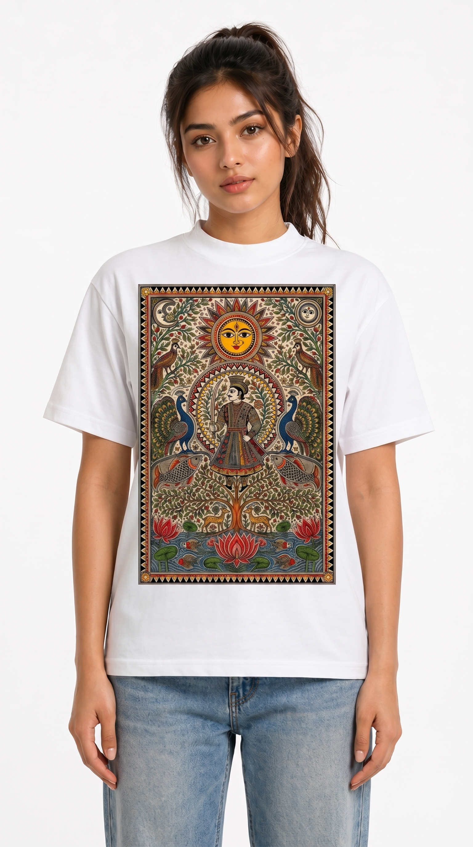 Walls of Mithila Tshirt