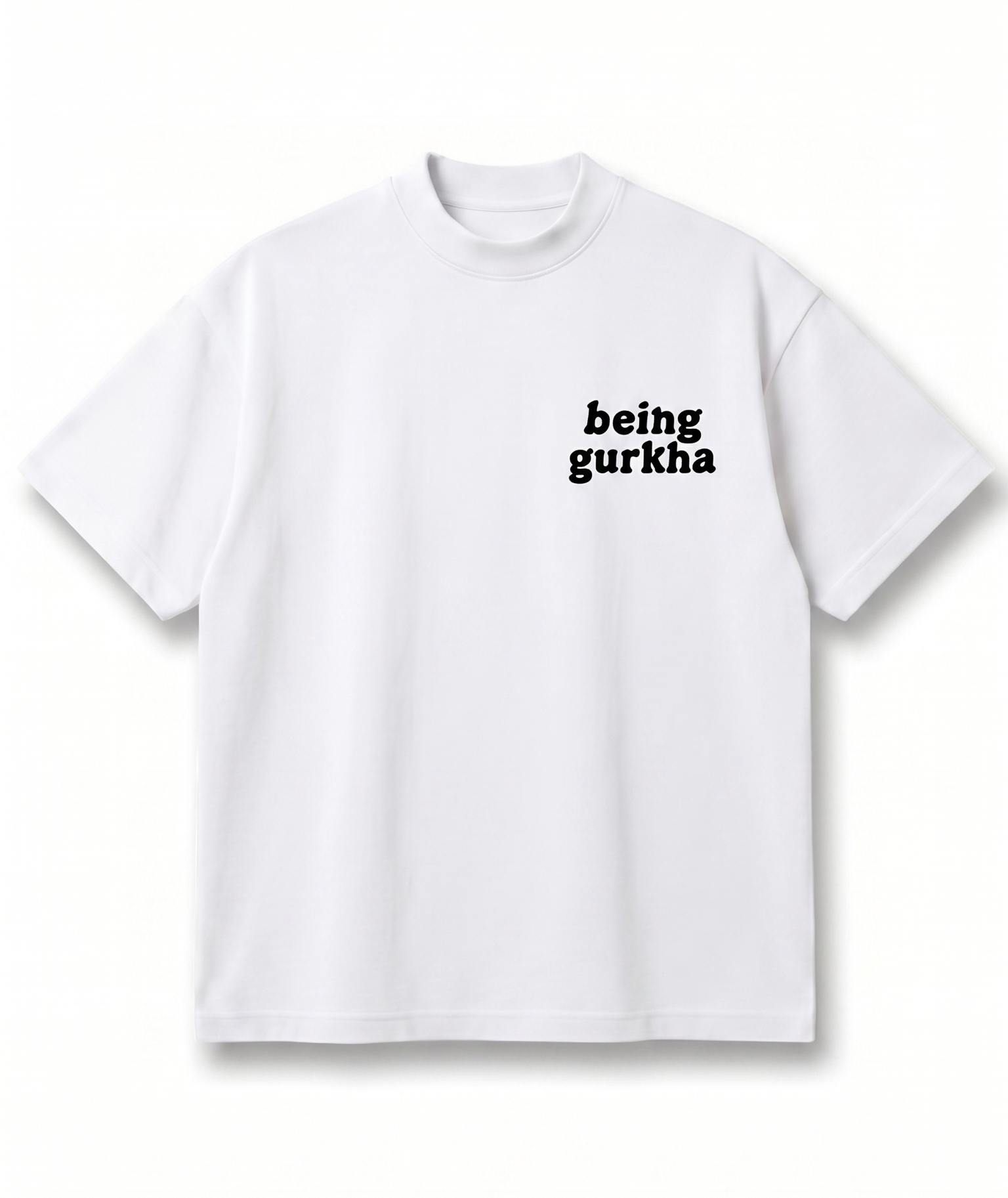Asymmetry Puff Tshirt