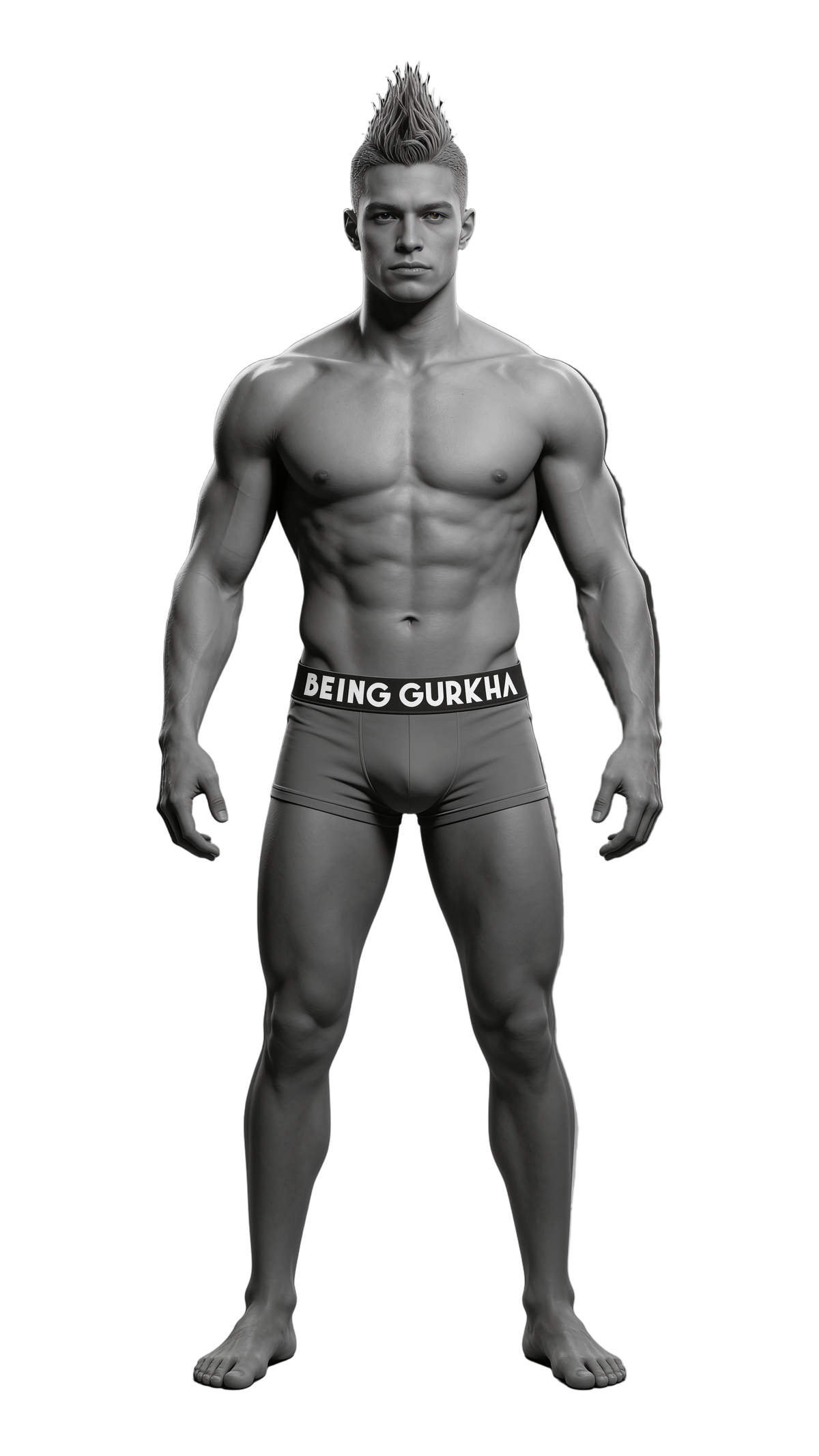 Male fit model